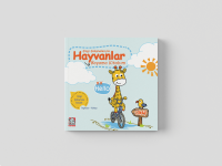 Hayvanlar Boyama Kitabım Çizgi Çalışmalarıyla Hayvanlar Boyama Kitabım Çizgi Çalışmalarıyla