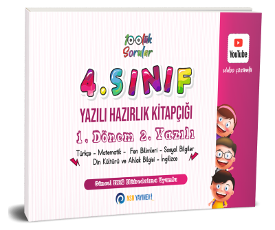4. Sınıf Yazılı Hazırlık Kitapçığı 1. Dönem 2. Yazılı
