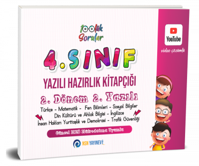 4. Sınıf Yazılı Hazırlık Kitapçığı 2. Dönem 2. Yazılı