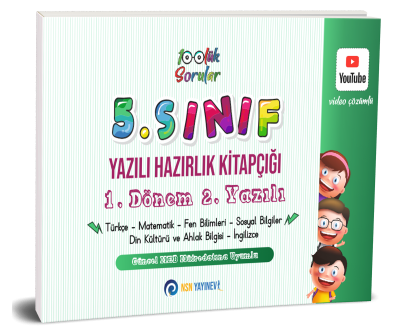 5. Sınıf Yazılı Hazırlık Kitapçığı 1. Dönem 2. Yazılı