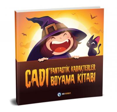 Cadı ve Fantastik Karakterler - Boyama Kitabı Komisyon