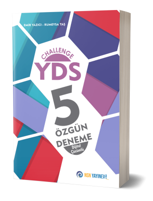 Challenge YDS 5 Özgün Deneme - Dijital Çözümlü