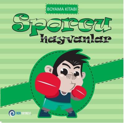 Sporcu Hayvanlar - Boyama Kitabı